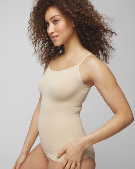 Shop Soma Women's Seamless Shaping Cami In White Size Xl/2xl |