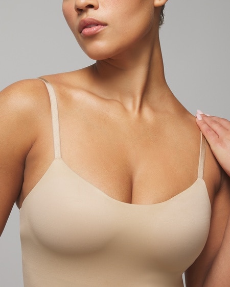 Shop Soma Women's Enbliss Luxe Wireless Bra Top In White Size Xs |