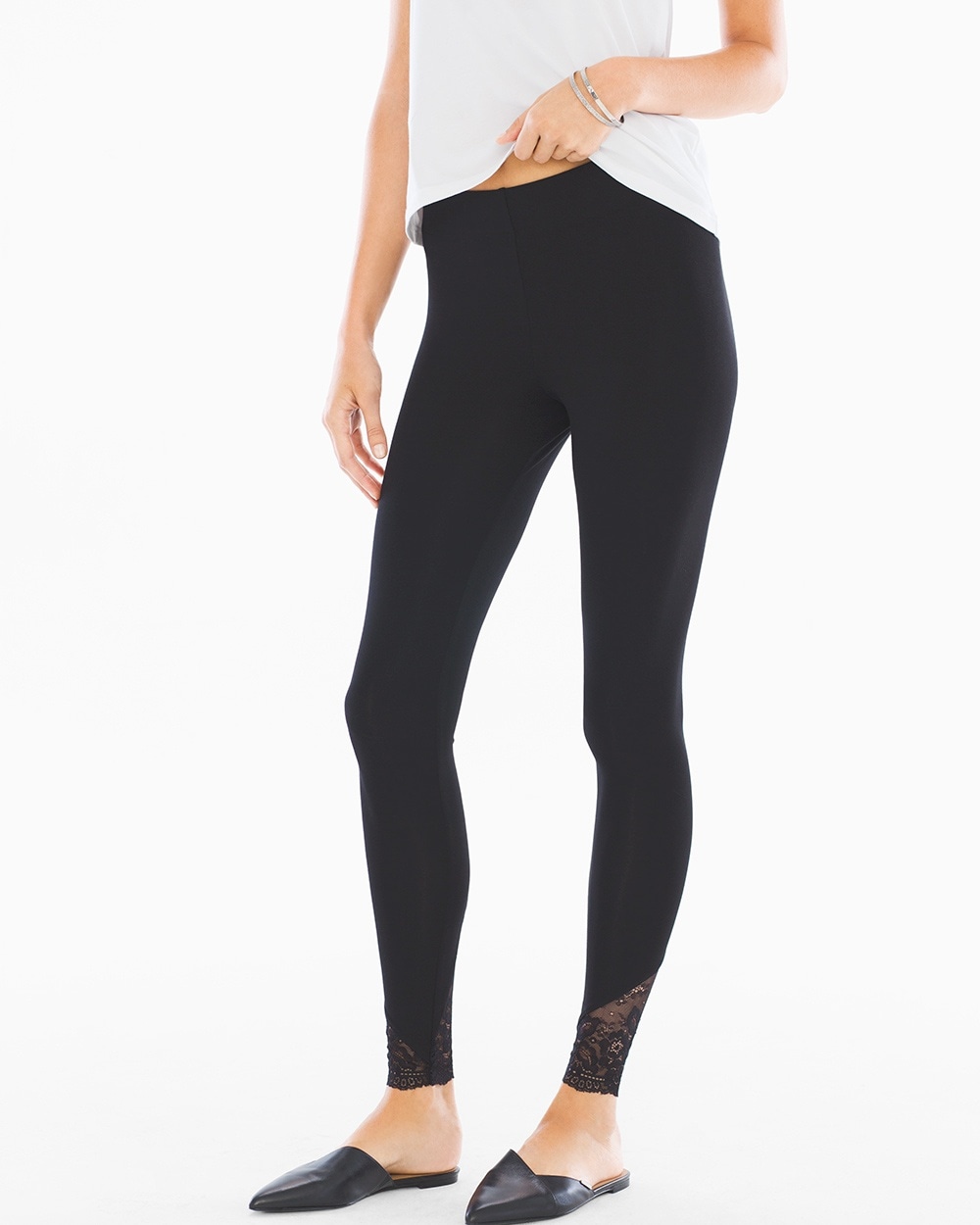 Live. Lounge. Wear. Leggings with Lace - Soma