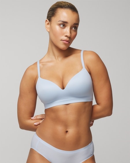 SOMA Enbliss Wireless T-Shirt Bra Soft Support Padded Cups 0119 Nude 34D -  Helia Beer Co