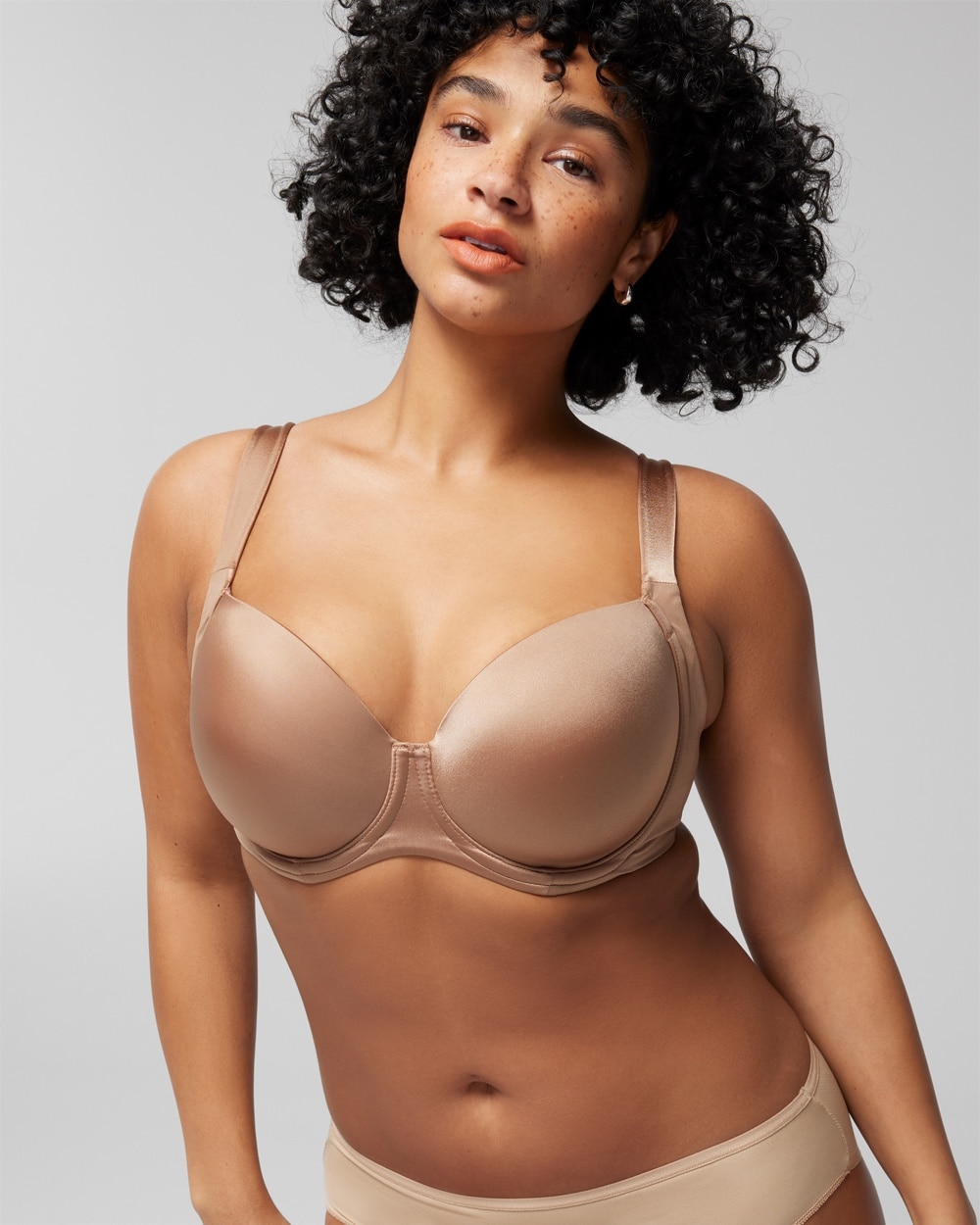 Soma Stunning Support Smooth Full Coverage Bra In Brown