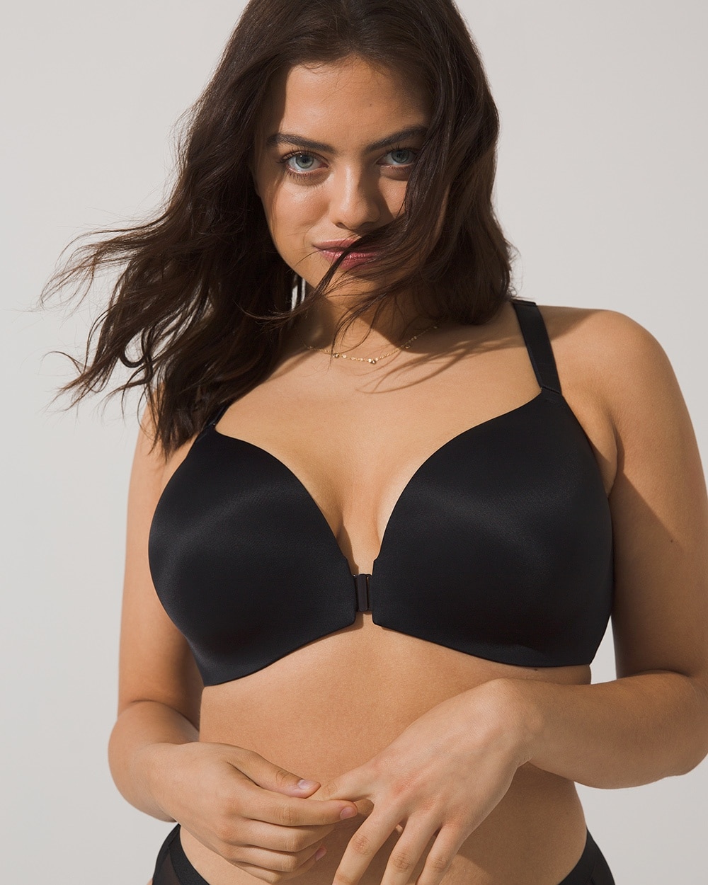Soma RN 79984 Embraceable Coverage Black Underwire T-Shirt Bra Size 36 DD -  AbuMaizar Dental Roots Clinic